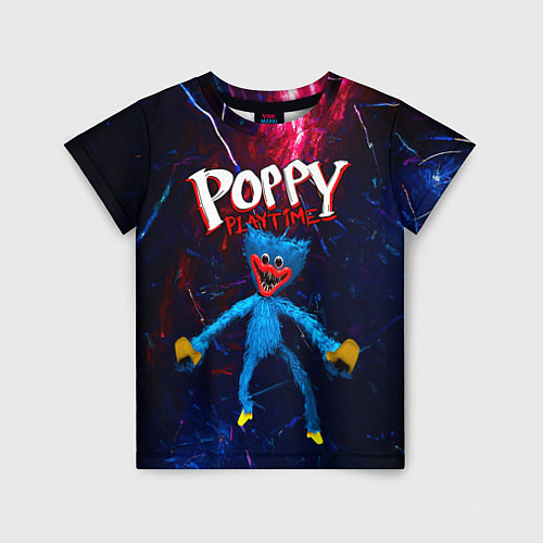 Детская футболка Poppy Playtime / 3D-принт – фото 1