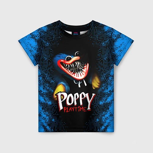 Детская футболка Poppy Playtime / 3D-принт – фото 1