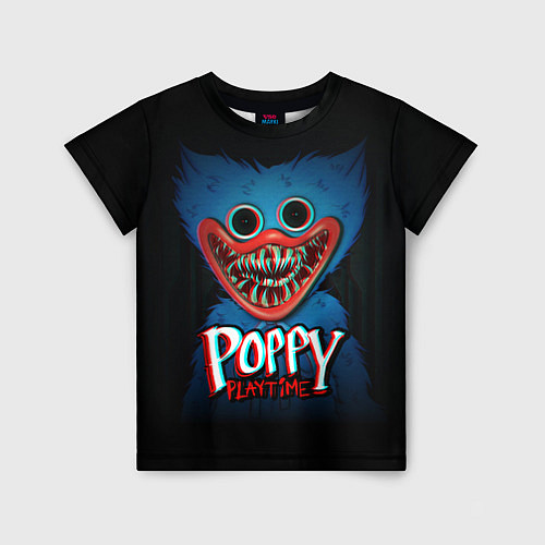 Детская футболка Poppy Playtime / 3D-принт – фото 1