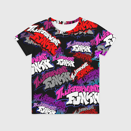 Детская футболка Friday Night Funkin FNF / 3D-принт – фото 1