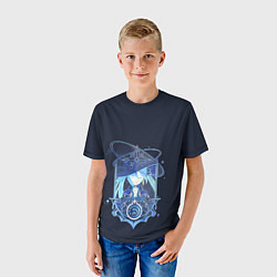 Футболка детская Genshin Impact Mona Мона, цвет: 3D-принт — фото 2