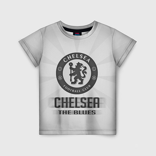 Детская футболка Chelsea FC Graphite Theme / 3D-принт – фото 1