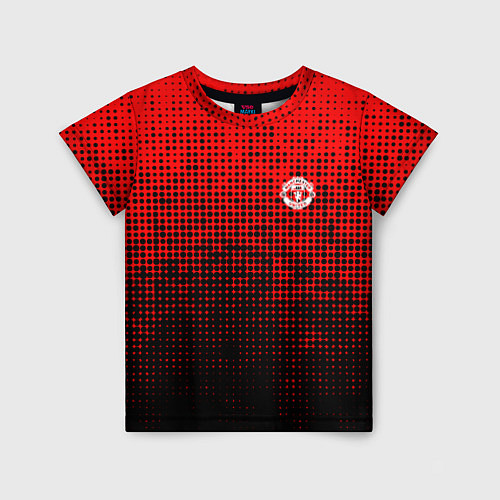 Детская футболка MU red-black / 3D-принт – фото 1