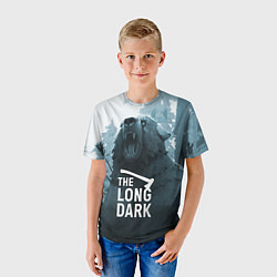 Футболка детская The Long Dark медведь, цвет: 3D-принт — фото 2