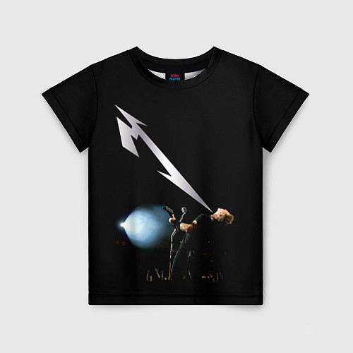 Детская футболка Quebec Magnetic - Metallica / 3D-принт – фото 1