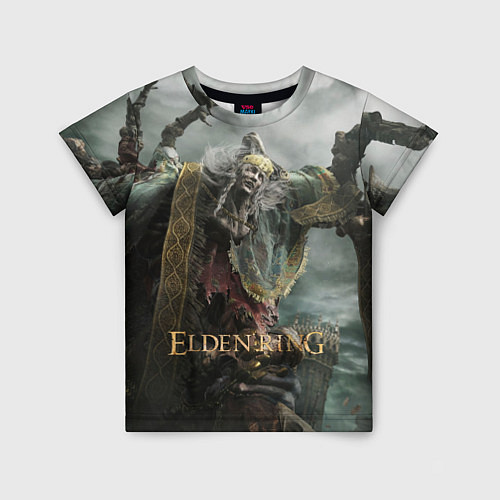 Детская футболка Elden Ring - Ведьма / 3D-принт – фото 1
