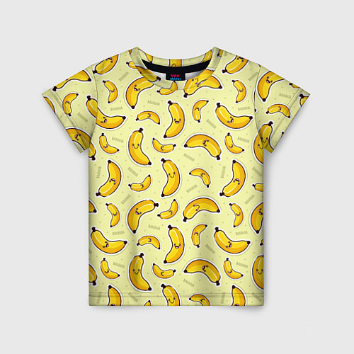 Детская футболка Банановый Бум / 3D-принт – фото 1