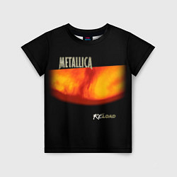 Футболка детская Metallica ReLoad, цвет: 3D-принт
