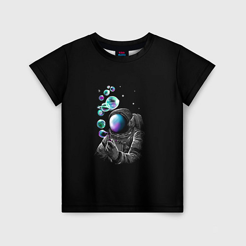 Детская футболка Так создаются планеты / 3D-принт – фото 1