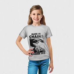 Футболка детская Alice ine cains Eye, цвет: 3D-принт — фото 2