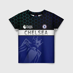 Футболка детская FC Chelsea London ФК Челси Лонон, цвет: 3D-принт