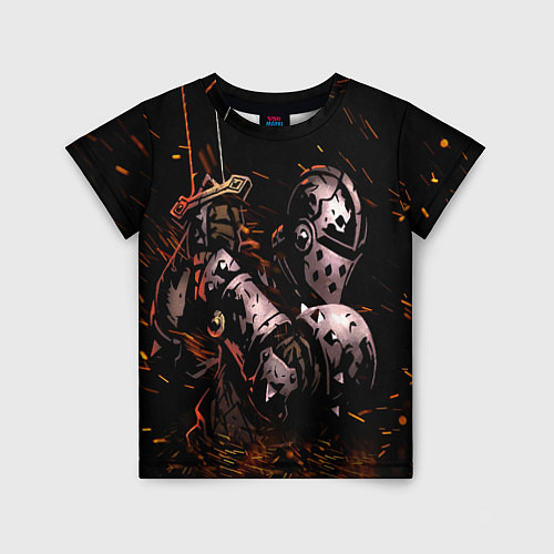 Детская футболка Darkest Dungeon Fish and Bones / 3D-принт – фото 1