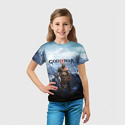 Футболка детская Великий God of War Z, цвет: 3D-принт — фото 2