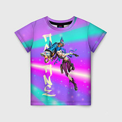 Футболка детская Jinx League of Legends АРКЕЙН, цвет: 3D-принт