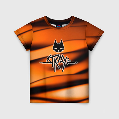 Детская футболка Stray Логотип / 3D-принт – фото 1