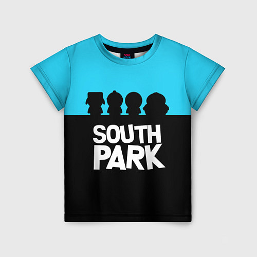 Детская футболка Южный парк персонажи South Park / 3D-принт – фото 1