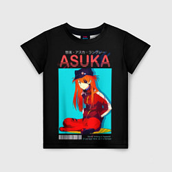 Футболка детская Asuka - Neon Genesis Evangelion, цвет: 3D-принт