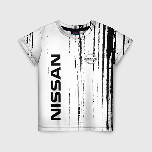 Детская футболка Nissan ниссан, / 3D-принт – фото 1