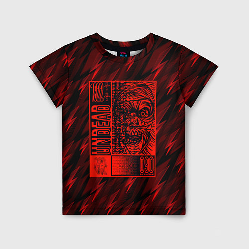 Детская футболка Ходячие мертвецы Зомби / 3D-принт – фото 1