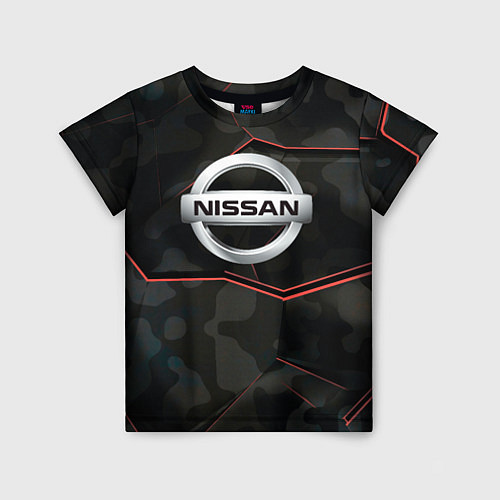 Детская футболка Nissan xtrail / 3D-принт – фото 1