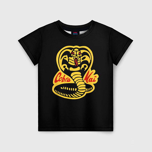 Детская футболка Cobra Kai - Кобра Кай / 3D-принт – фото 1