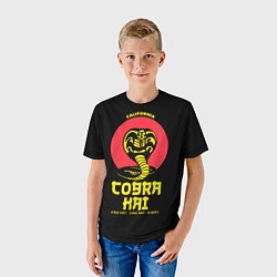 Футболка детская Cobra Kai California, цвет: 3D-принт — фото 2