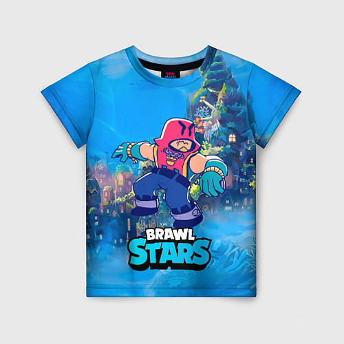 Детская футболка Grom Brawl Stars art / 3D-принт – фото 1