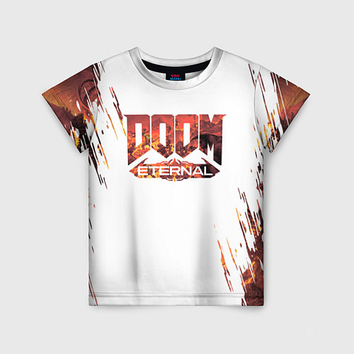 Детская футболка Doom Eternal, / 3D-принт – фото 1