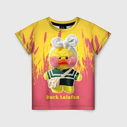 Футболка детская Duck Lalafanfan, цвет: 3D-принт
