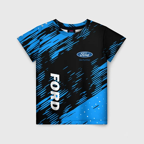 Детская футболка Форд , Ford / 3D-принт – фото 1