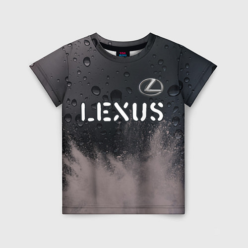 Детская футболка LEXUS Lexus - Краски / 3D-принт – фото 1