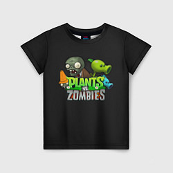 Детская футболка Персонажи Plants vs Zombies