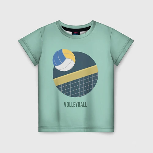 Детская футболка Volleyball Спорт / 3D-принт – фото 1