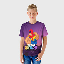 Футболка детская GROM BRAWL STARS NIGHT CITY, цвет: 3D-принт — фото 2