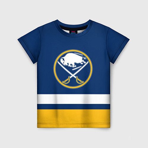 Детская футболка Buffalo Sabres, Баффало Сейберз / 3D-принт – фото 1