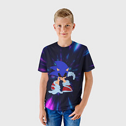 Футболка детская SONIC EXE СОНИК, цвет: 3D-принт — фото 2
