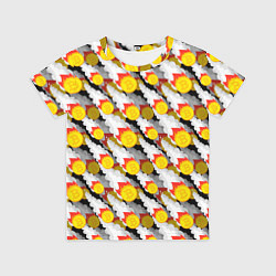 Футболка детская Падение Биткоина, цвет: 3D-принт