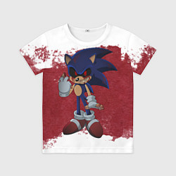 Футболка детская Sonic Exe!, цвет: 3D-принт