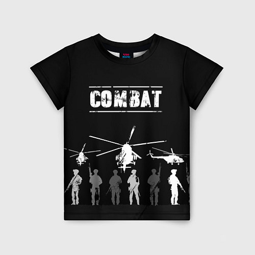 Детская футболка Combat / 3D-принт – фото 1