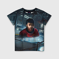 Футболка детская Prey art game, цвет: 3D-принт