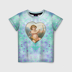 Детская футболка Купидон - 14 февраля