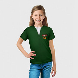 Футболка детская Hyosan High School uniform, цвет: 3D-принт — фото 2