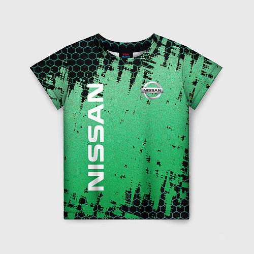 Детская футболка NISSAN супер NISSAN / 3D-принт – фото 1
