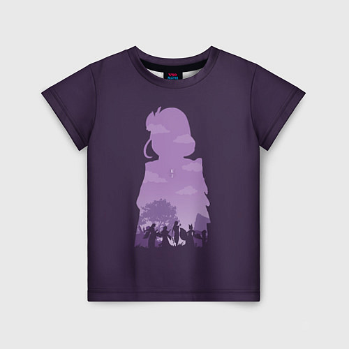 Детская футболка Эи Сёгун с друзьями / 3D-принт – фото 1