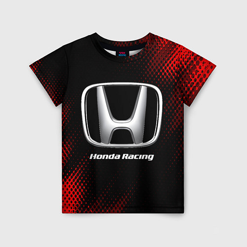 Детская футболка HONDA RACING Sport Style / 3D-принт – фото 1