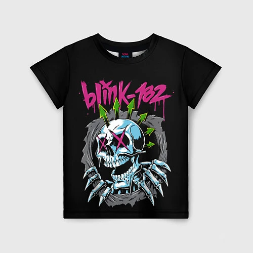 Детская футболка Blink 182 Блинк 182 / 3D-принт – фото 1
