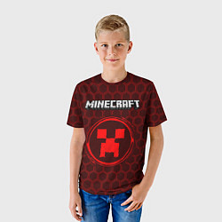 Футболка детская MINECRAFT - Графика, цвет: 3D-принт — фото 2