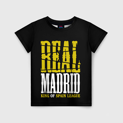 Детская футболка Real Madrid Реал Мадрид / 3D-принт – фото 1
