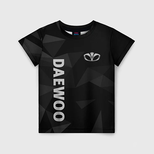 Детская футболка Daewoo Дэу / 3D-принт – фото 1