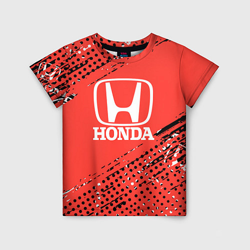 Детская футболка HONDA хонда sport / 3D-принт – фото 1